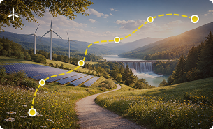 Renewable Energy Route